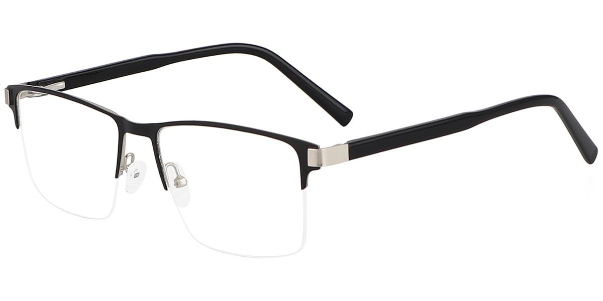 Acetate Metal Rectangle Frame F8569