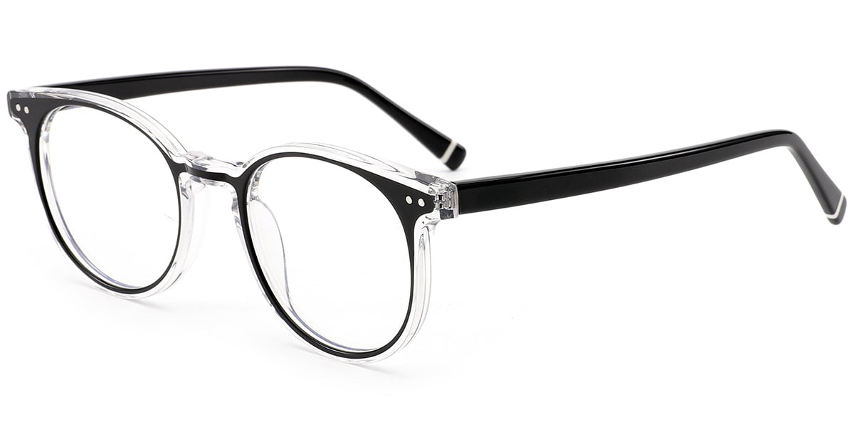 Acetate Round Frame F8497