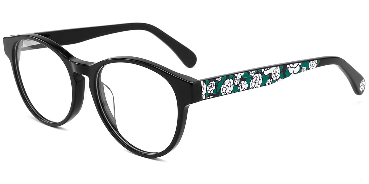 Acetate Round Frame F10295