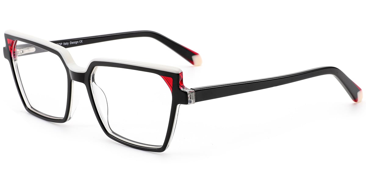 Acetate Square Frame F8489