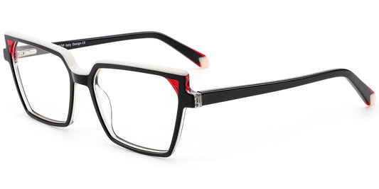 Acetate Square Frame F8489