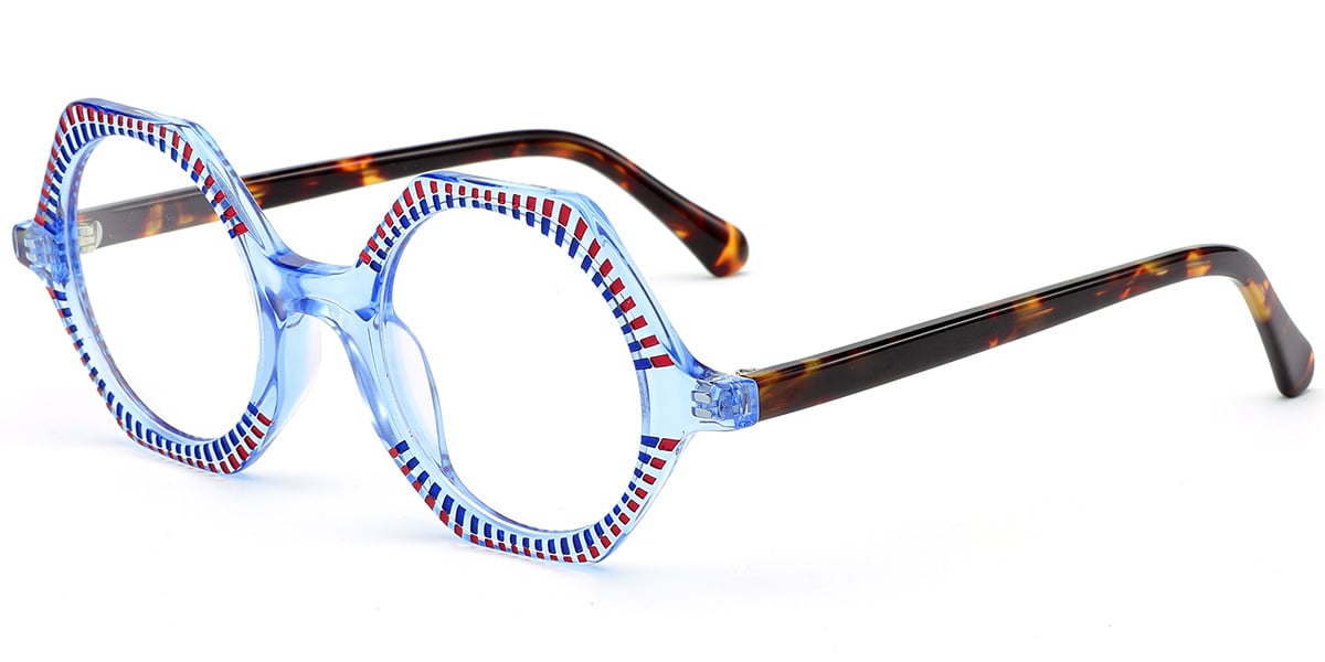 Acetate Geometric Frame F10450