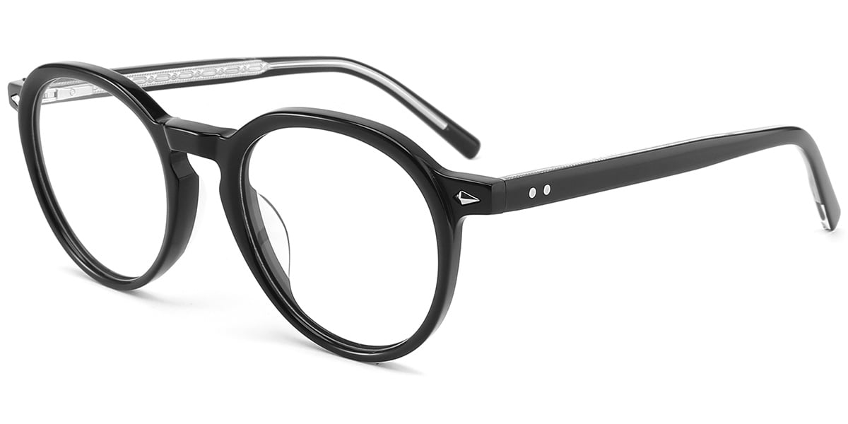 Acetate Round Frame F10185