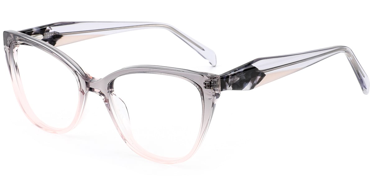 Acetate Cat Eye Frame F9042