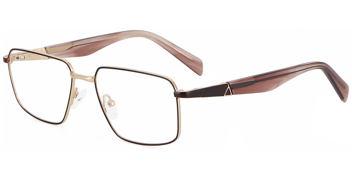 Acetate Metal Rectangle Frame F9338