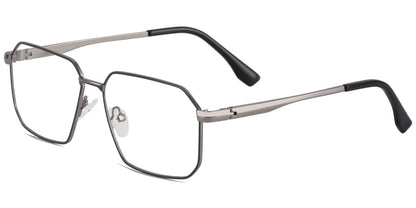 Acetate Metal Square Frame F8863