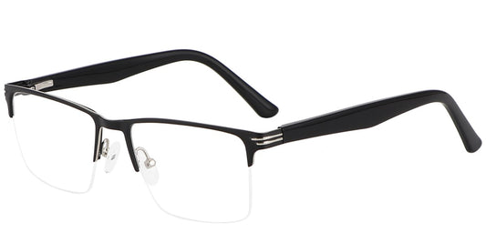 Acetate Metal Rectangle Frame F8568