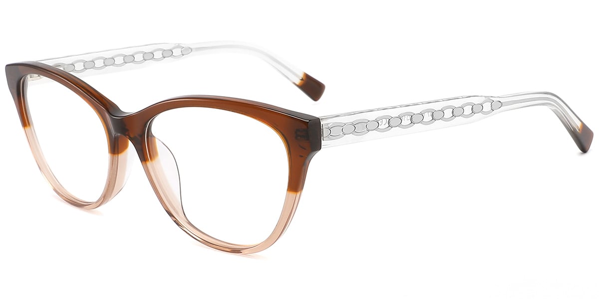 Acetate Cat Eye Frame F10190