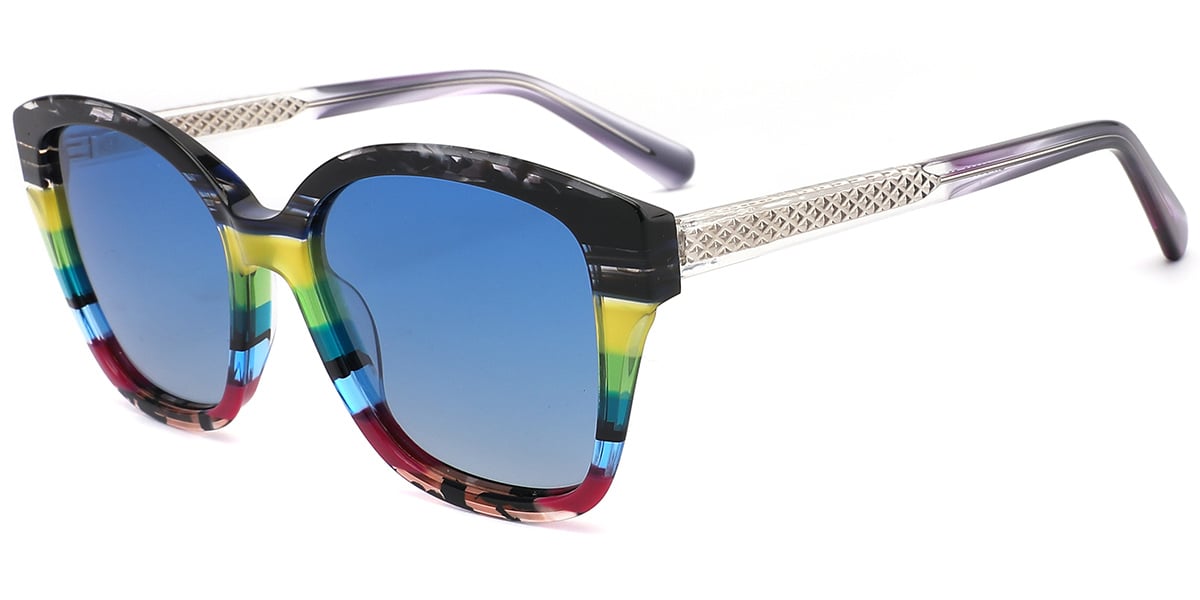 Acetate Square Sunglasses SG9290