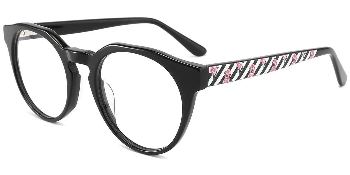 Acetate Round Frame F10192