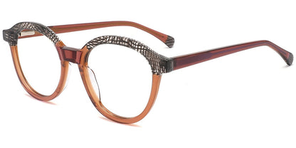 Acetate Round Frame F8432