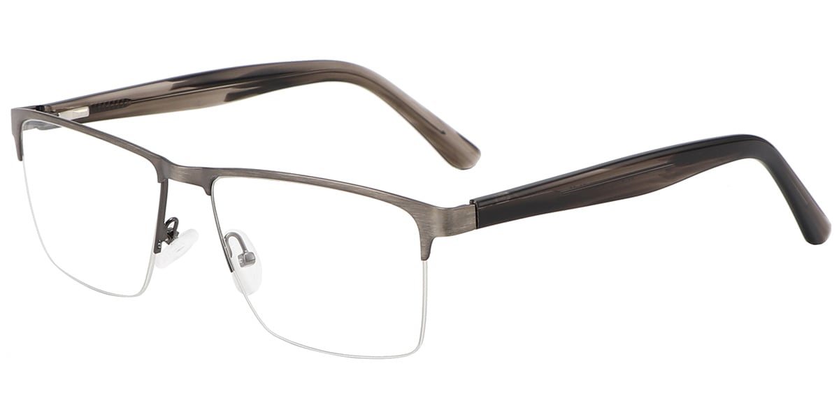 Acetate Metal Rectangle Frame F8564