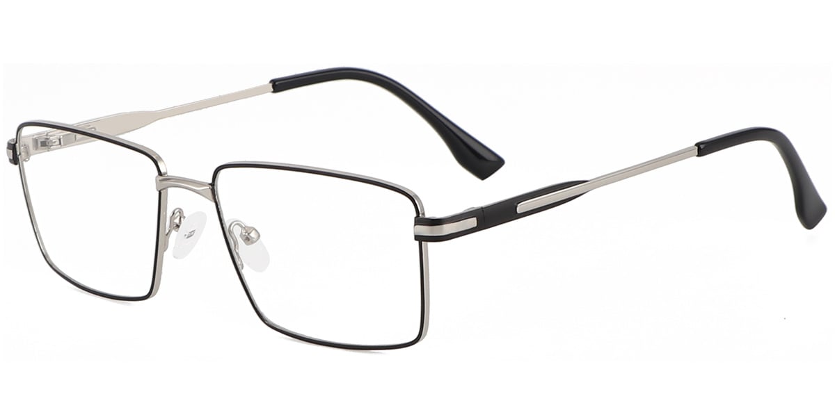 Acetate Metal Rectangle Frame F8751