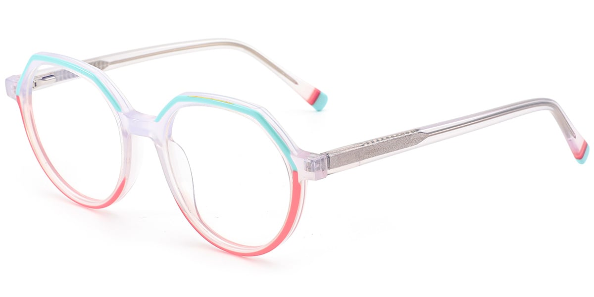 Acetate Round Frame F8508