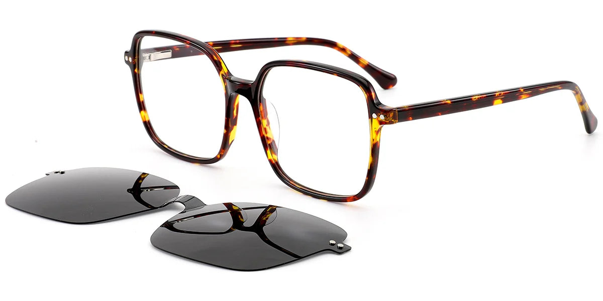 Acetate Square Frame F9089