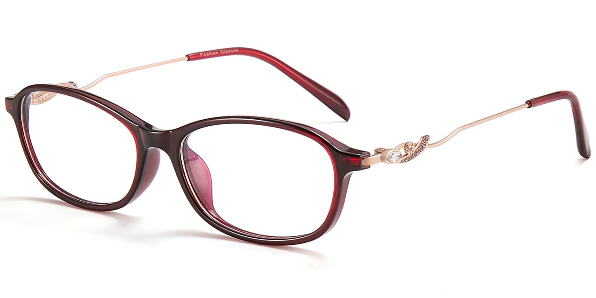 Rectangle Eyeglasses F9553
