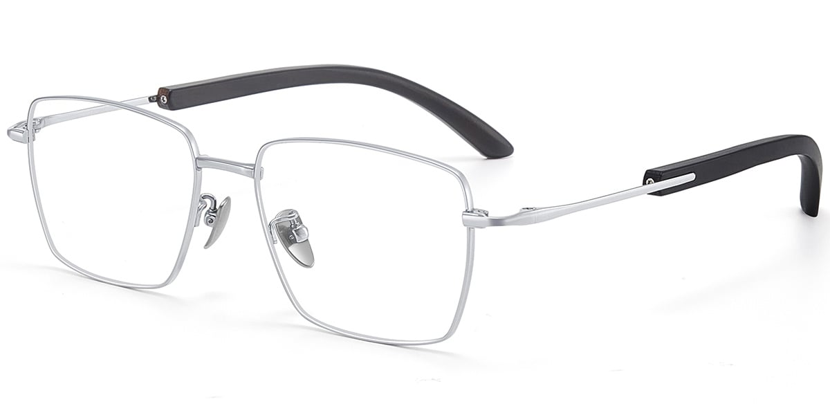 Titanium Rectangle Frame F9448