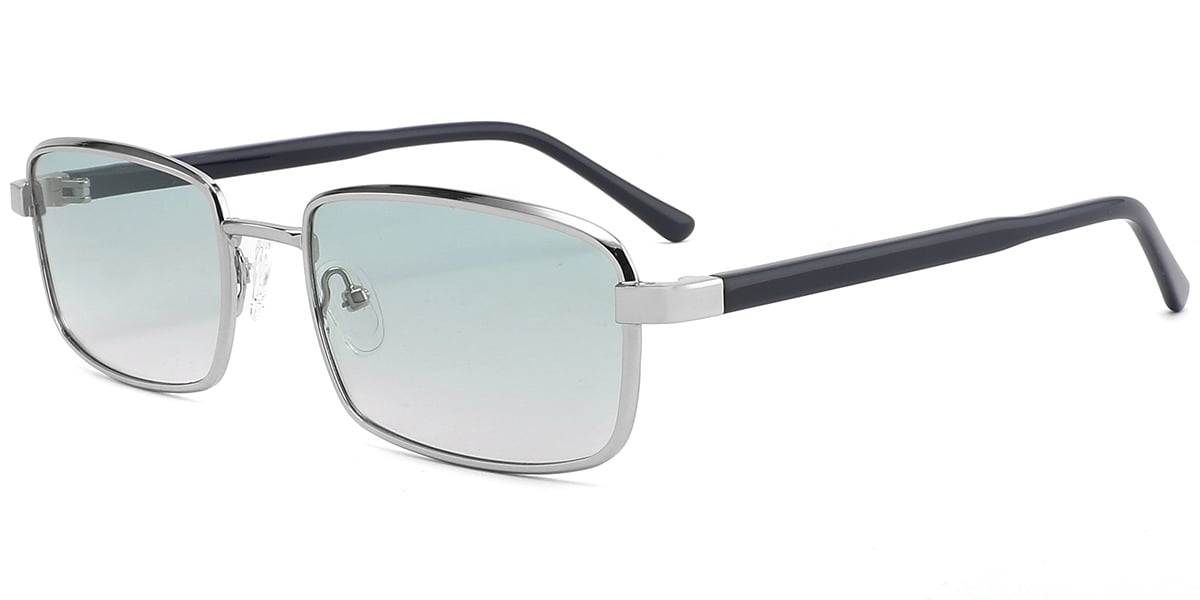 Acetate Metal Rectangle Sunglasses SG9367