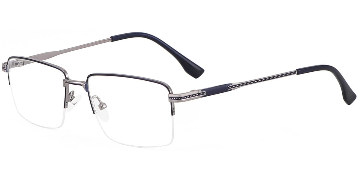 Acetate Metal Rectangle Frame F9345
