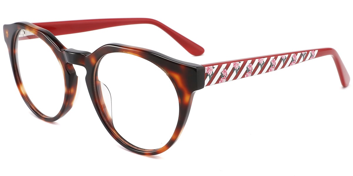 Acetate Round Frame F10192