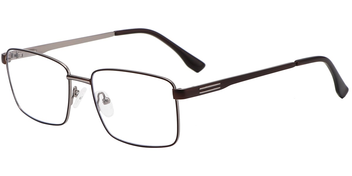 Acetate Metal Rectangle Frame F8736