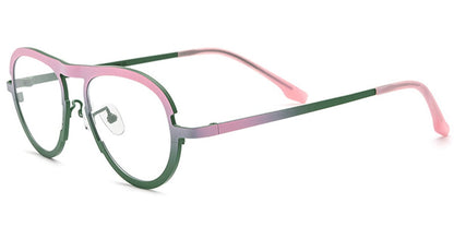 Titanium Oval Frame F6078