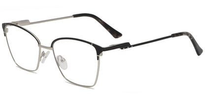 Acetate Metal Square Frame F9014