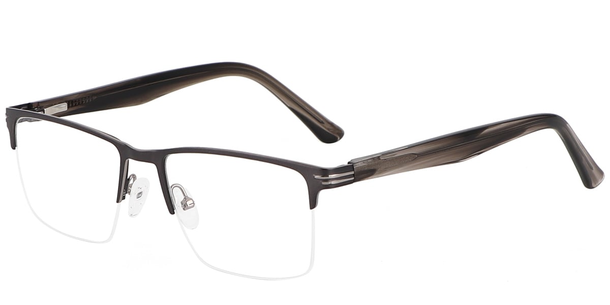 Acetate Metal Rectangle Frame F8568