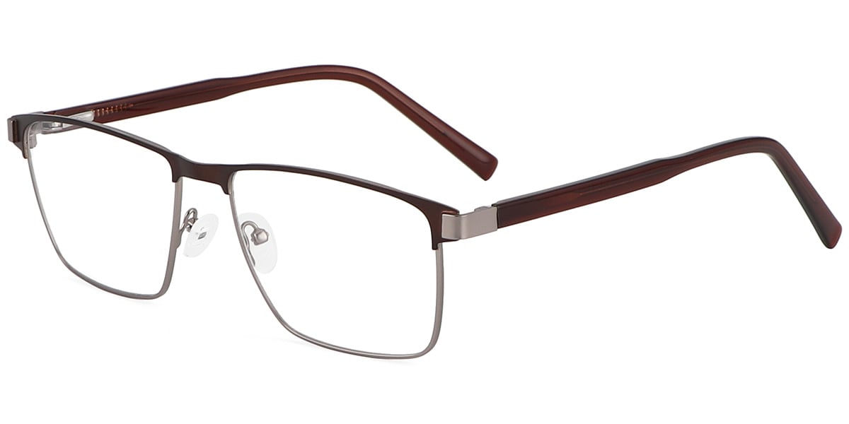 Acetate Metal Rectangle Frame F8571