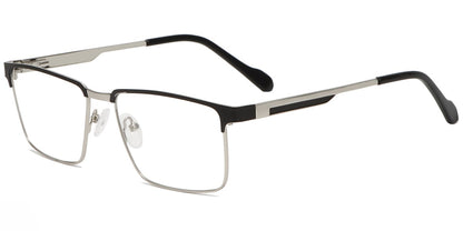 Acetate Metal Square Frame F8552