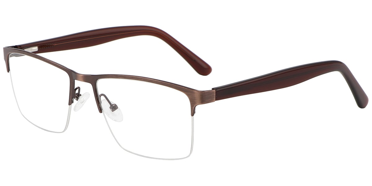 Acetate Metal Rectangle Frame F8560