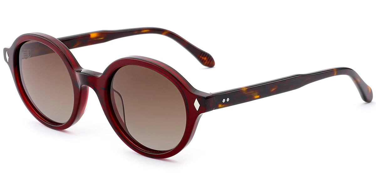 Acetate Round Sunglasses SG8271