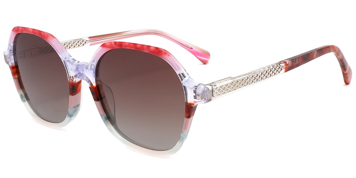 Acetate Square Sunglasses SG9288