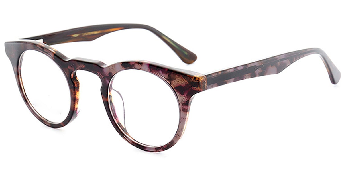 Acetate Round Frame F4863