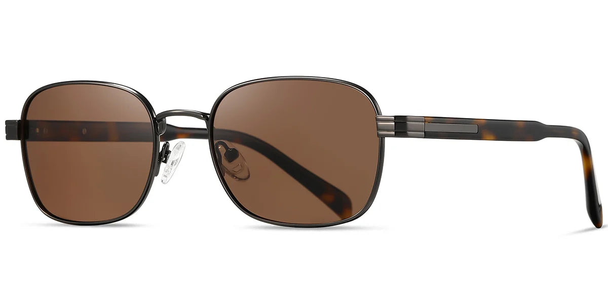 Acetate Rectangle Sunglasses SG9182
