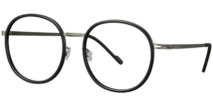 Acetate Metal Square Frame F5887