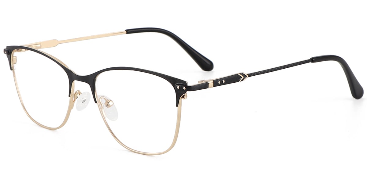 Acetate Metal Rectangle Frame F9025