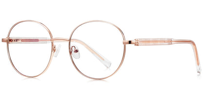 Round Eyeglasses F9622