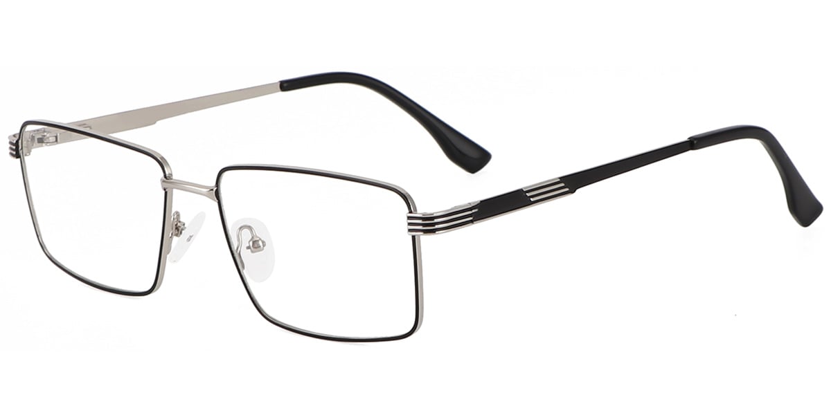 Acetate Metal Rectangle Frame F9033
