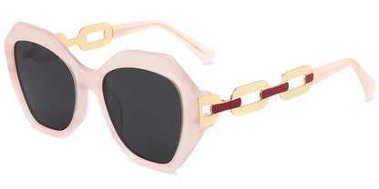 Women's Acetate Geometric Sunglasses SG4300