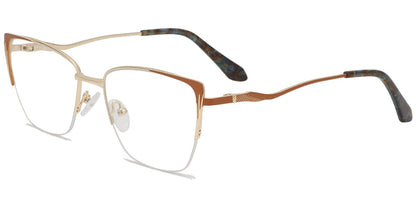 Acetate Metal Square Frame F9020