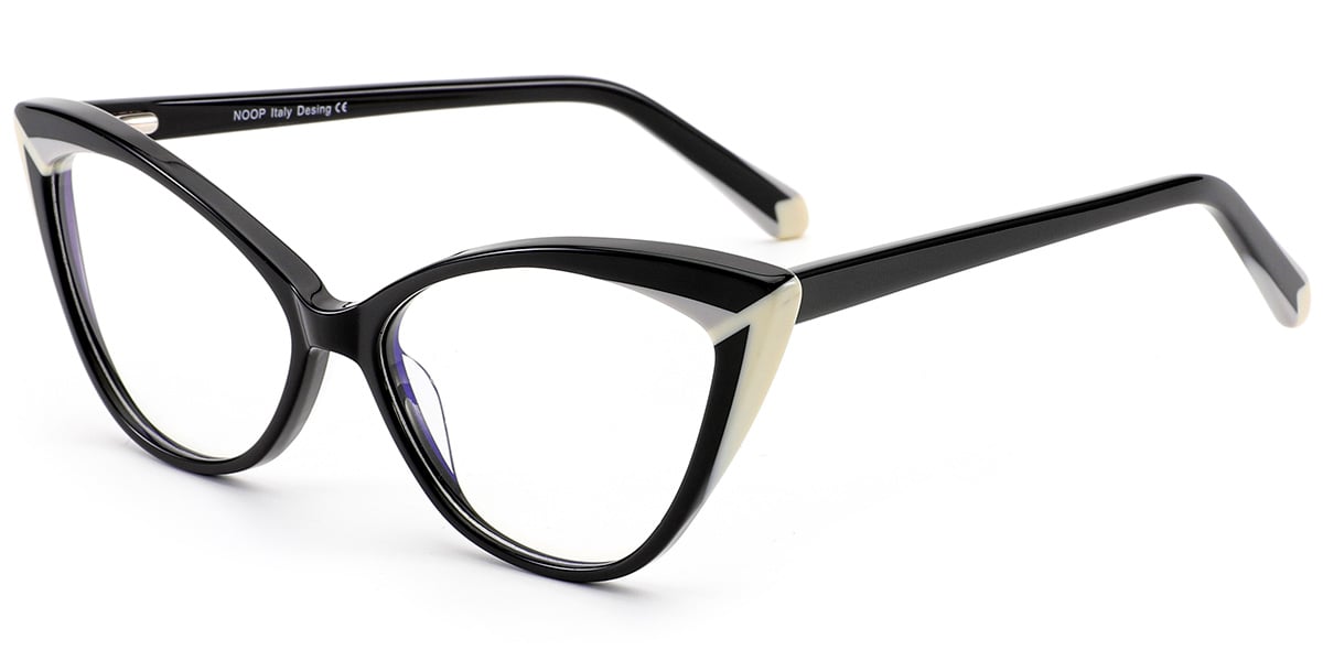Acetate Cat Eye Frame F8494