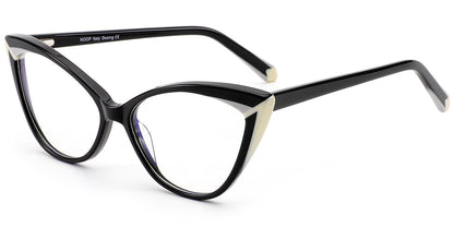 Acetate Cat Eye Frame F8494