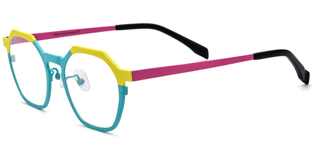 Titanium Geometric Frame F6670
