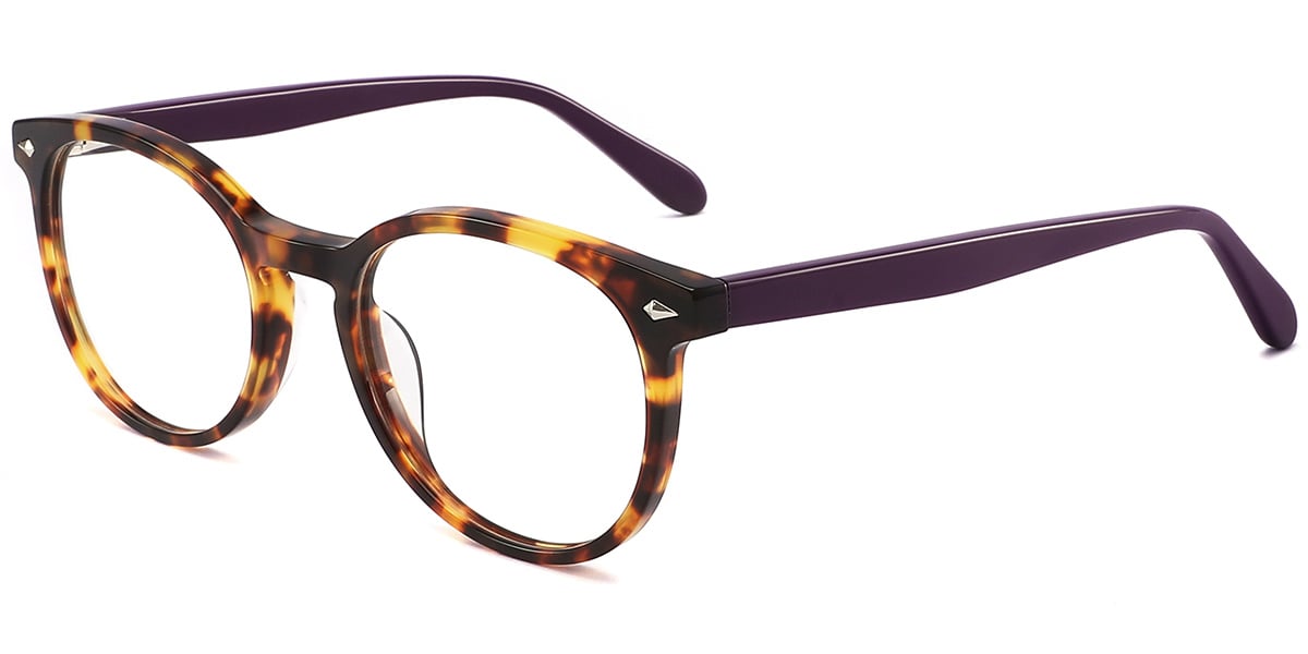 Acetate Round Frame F10442