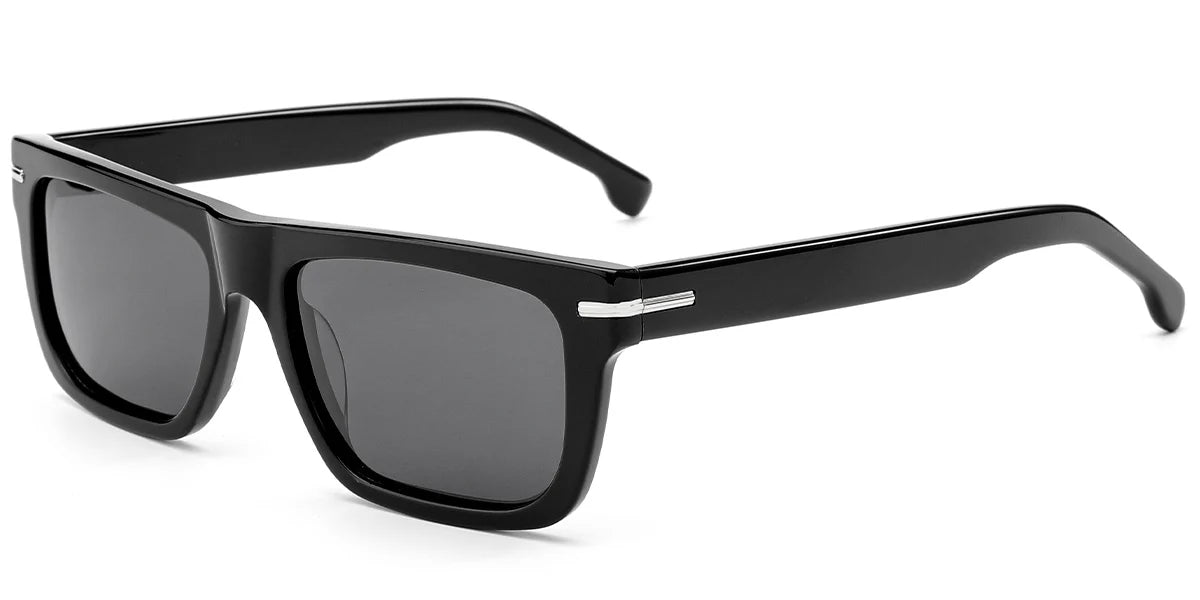 Acetate Rectangle Sunglasses SG6117