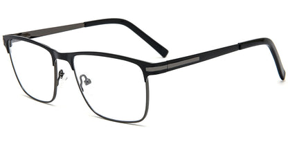 Acetate Metal Square Frame F8541