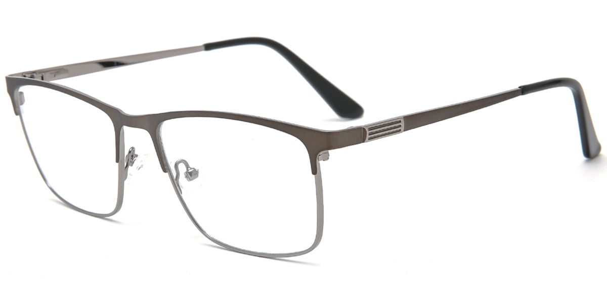Acetate Metal Square Frame F8548