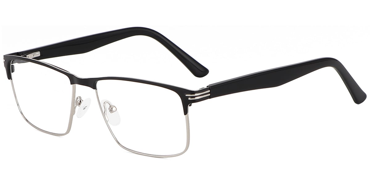 Acetate Metal Rectangle Frame F9030