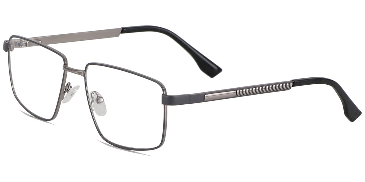 Acetate Metal Square Frame F9007